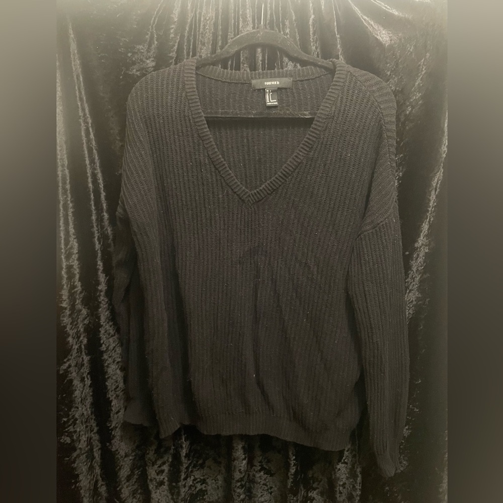Black Knit Sweater